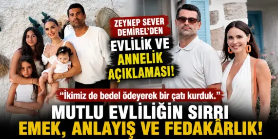 Zeynep Sever Demirel’den 16 Yıllık Evliliğin Sırrı! “Bedel Ödeyerek Bu Yuvayı Kurduk”