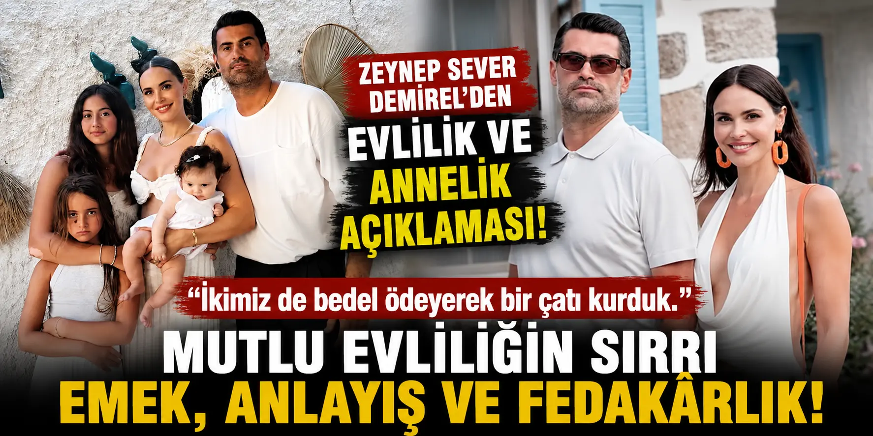 Zeynep Sever Demirel’den 16 Yıllık Evliliğin Sırrı! “Bedel Ödeyerek Bu Yuvayı Kurduk”