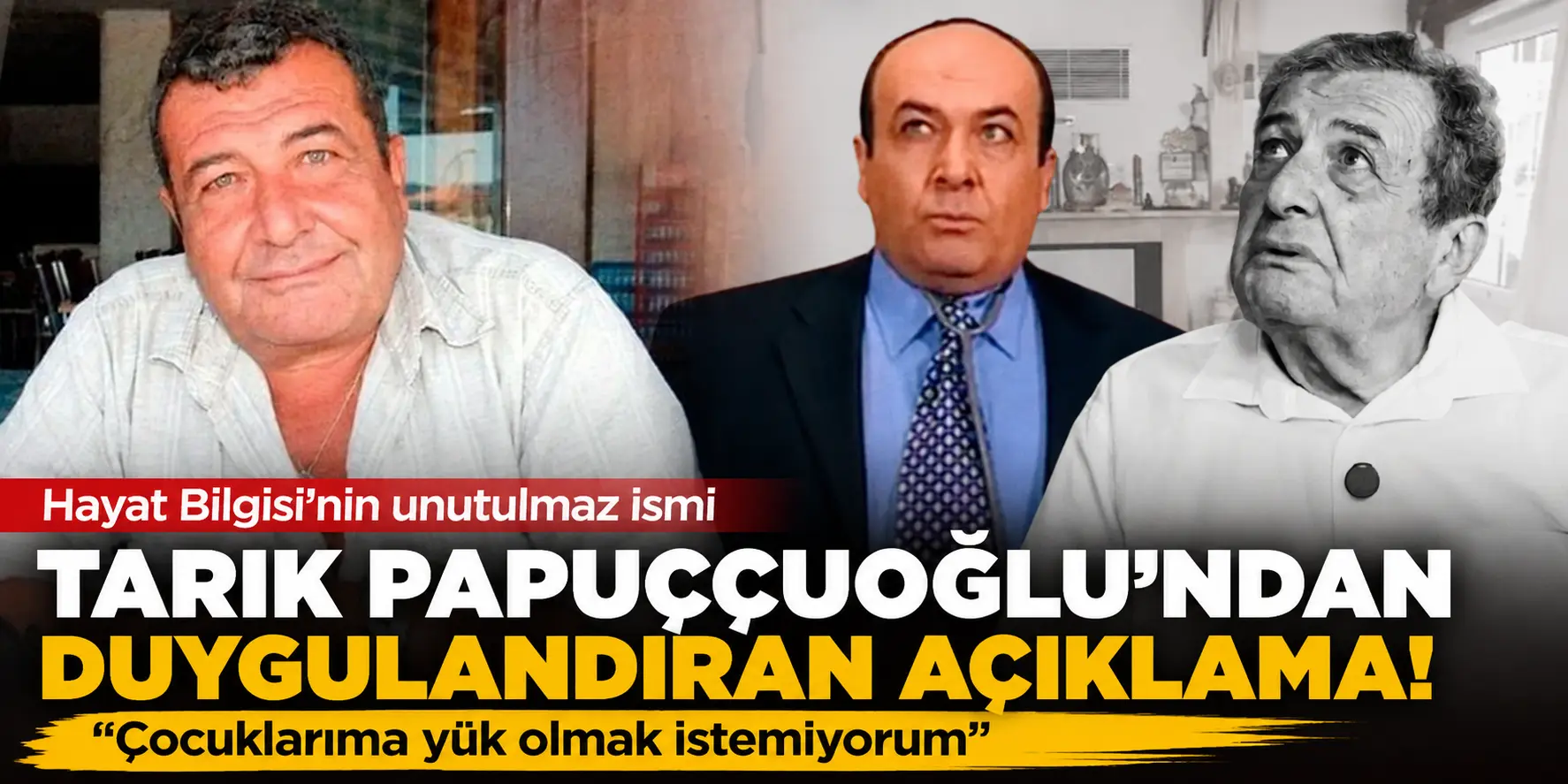Usta Oyuncu Tarık Papuççuoğlu Hayatını Değiştirdi! Yeni Düzeni Dikkat Çekti
