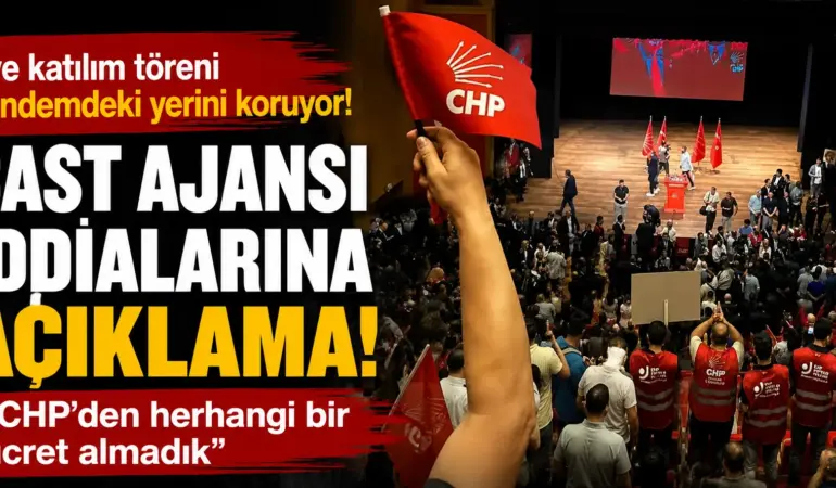 CHP Töreninde Yeni Perde! Cast Ajansından Dikkat Çeken Açıklama