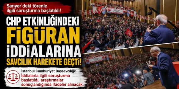 CHP Törenindeki “Figüran” İddiasında Yeni Perde! Başsavcılık Düğmeye Bastı