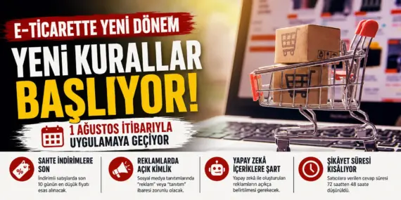 1 Ağustos’tan Sonra Her Şey Değişecek! İnternetten Alışverişte Yeni Kurallar