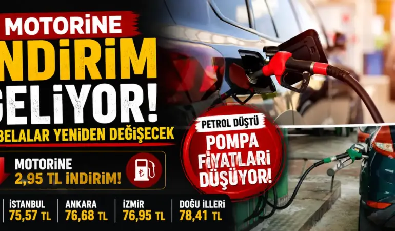Araç sahipleri dikkat! Motorine büyük indirim geliyor, tabelalar değişiyor