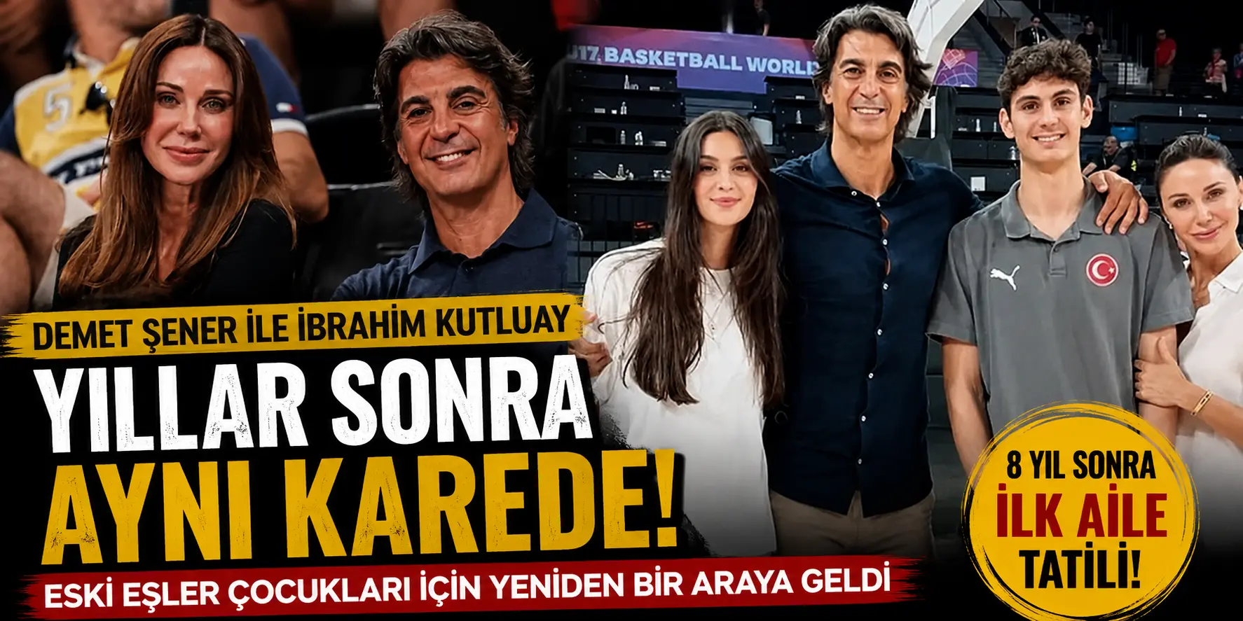 Boşandılar ama çocukları yeniden bir araya getirdi! Yunanistan tatili olay oldu