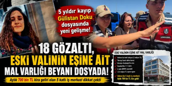 Soruşturmada dikkat çeken servet! Dosyaya giren mal varlığı beyanı olay yarattı
