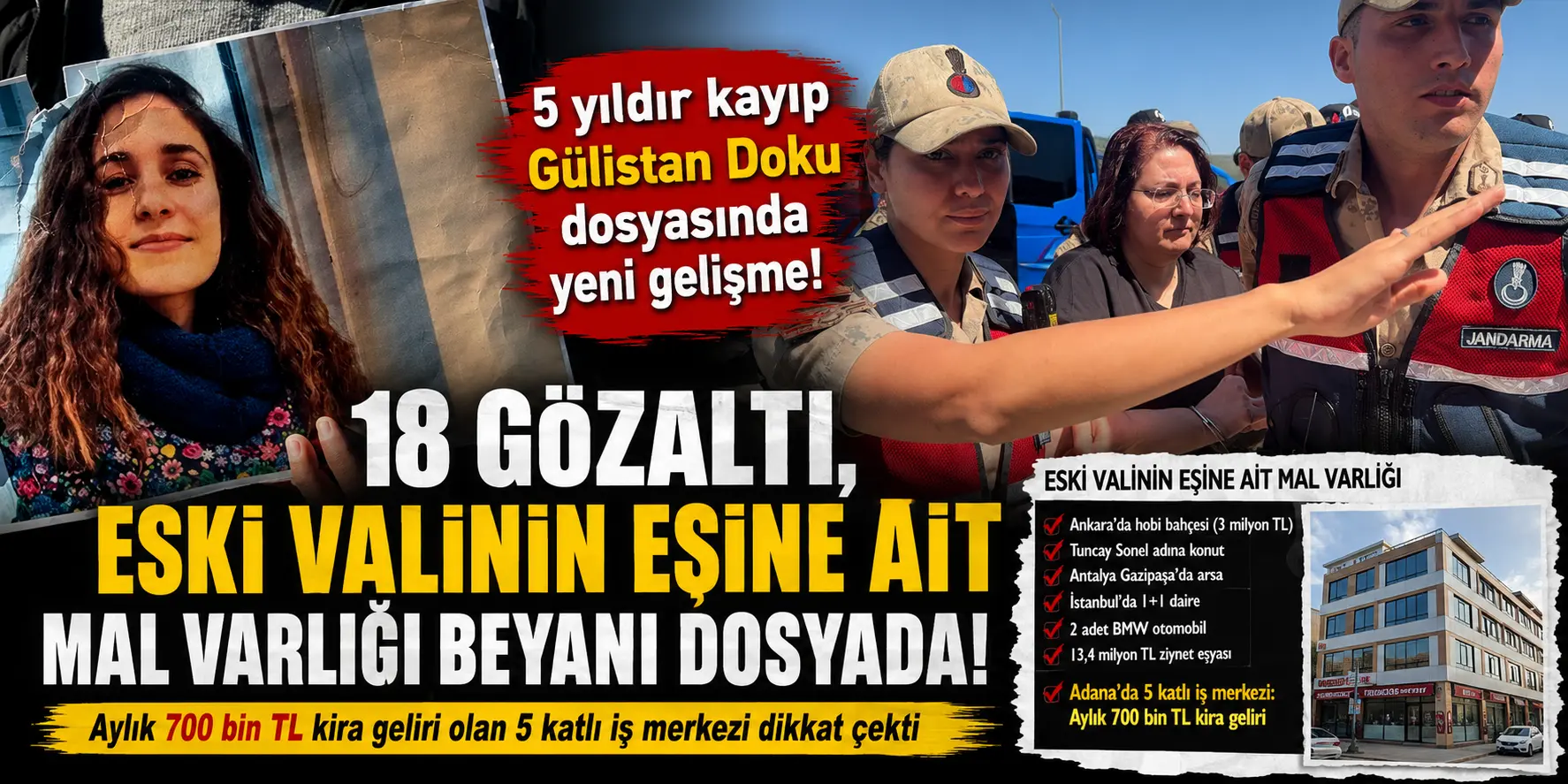 Soruşturmada dikkat çeken servet! Dosyaya giren mal varlığı beyanı olay yarattı