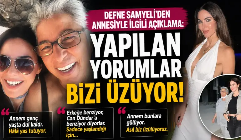 Defne Samyeli’den annesine yapılan yorumlara sert tepki