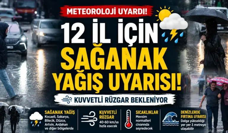 Sıcak hava yerini yağışa bırakıyor! Meteoroloji’den kritik uyarı