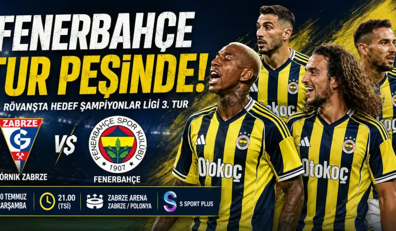 Fenerbahçe’ye Devler Ligi Kapısı Aralanıyor! Rövanşta Nefesler Tutuldu