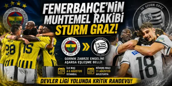 Avrupa’da Dev Kapışma Kapıda! Fenerbahçe’nin Muhtemel Rakibi Sturm Graz