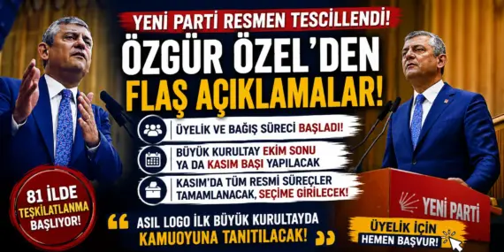 Yeni Parti’de Kritik Süreç Başladı! Özgür Özel’den Büyük Kurultay Açıklaması