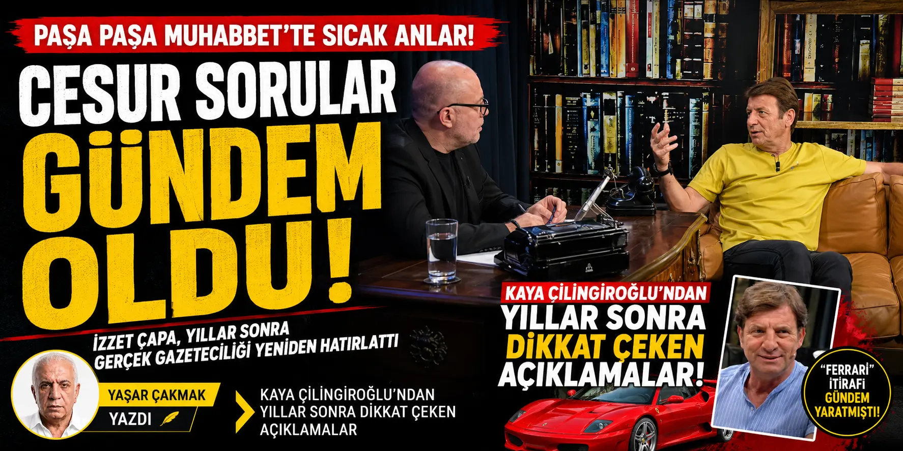 BAZI SORULARI SORMAK CESARET İSTER…