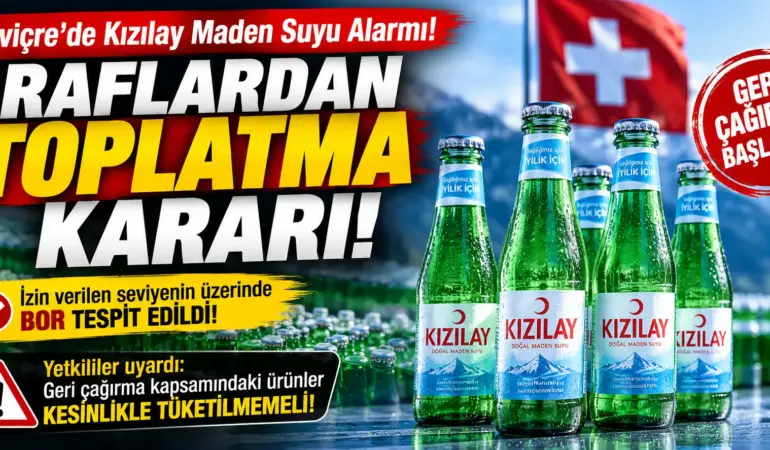 Türk Maden Suyuna Avrupa Darbesi! İsviçre’den Kritik Karar