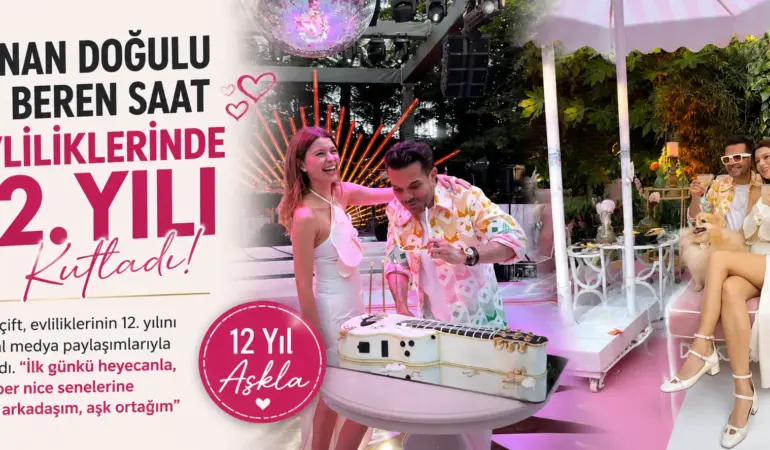 Kenan Doğulu’dan Beren Saat’e Duygusal Mesaj! 12 Yıllık Aşkını Böyle Kutladı