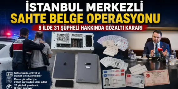 Sahte Kimlik ve Ehliyet Şebekesine Büyük Operasyon! 31 Şüpheli Hakkında Karar