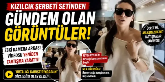 Sıla Türkoğlu Krizi Yeniden Alevlendi! Kamera Arkası Görüntüsü Olay Oldu