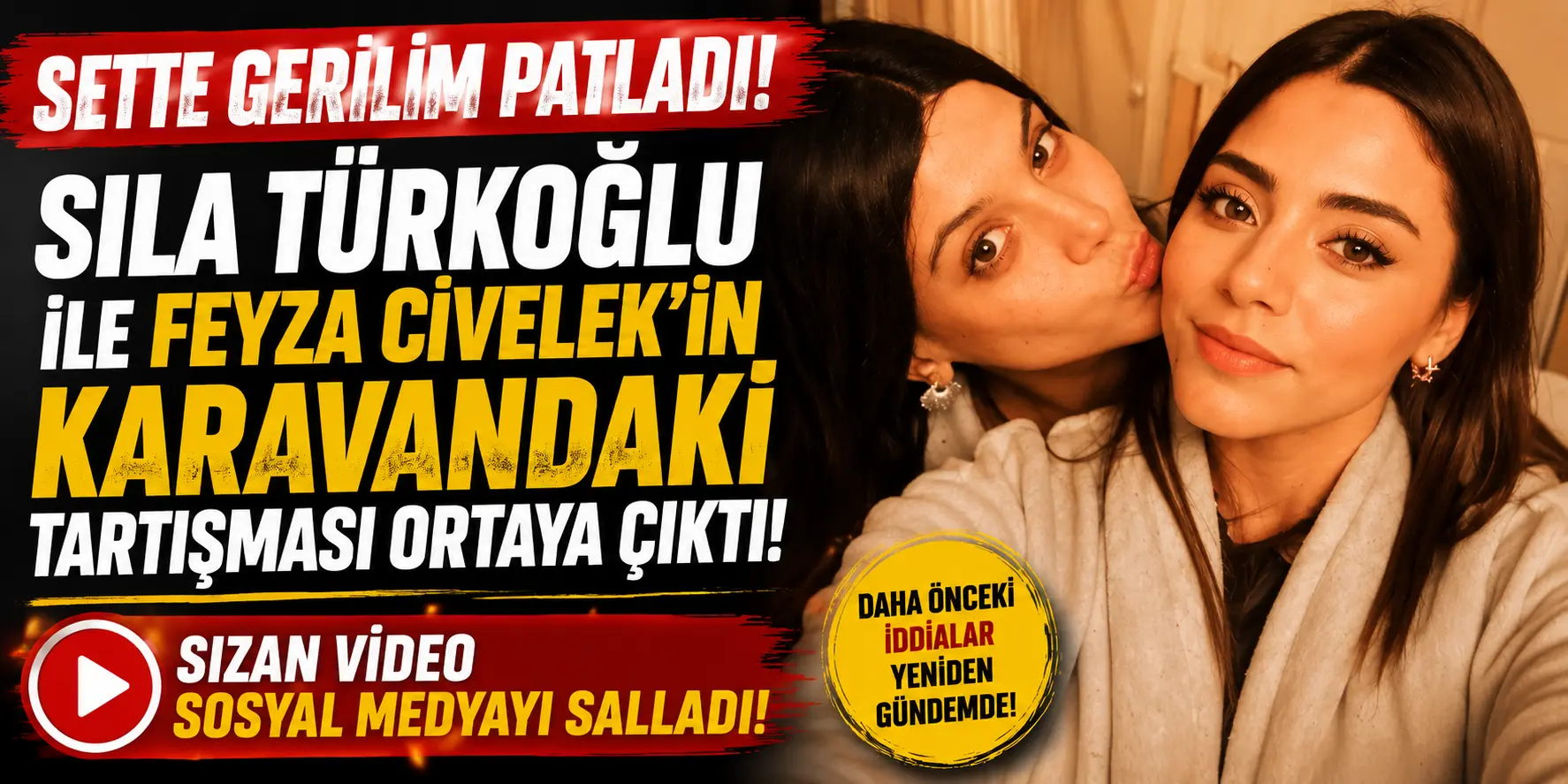 Sette Ortalık Karıştı! Sıla Türkoğlu Ile Feyza Civelek Karavanda Birbirine Girdi