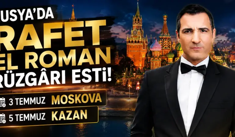 RUSYA’DA RAFET EL ROMAN RÜZGÂRI ESTİ