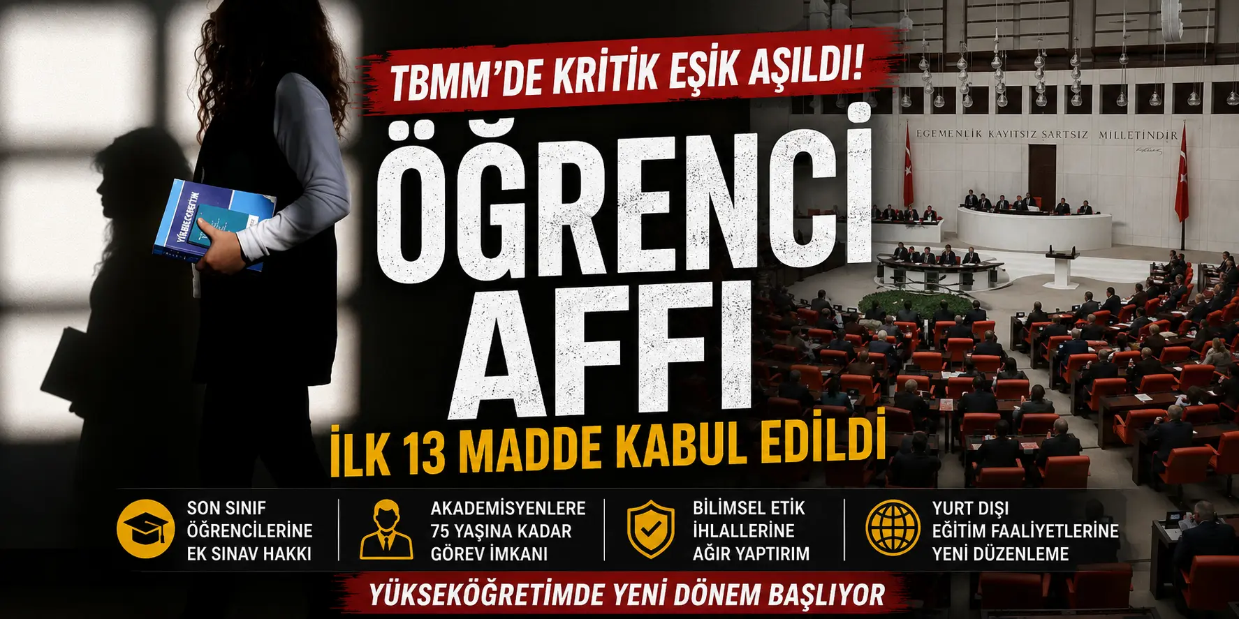 Milyonlarca Öğrenciyi İlgilendiriyor! Öğrenci Affında Kritik Eşik Aşıldı
