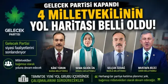 Ankara’da Gündemi Sarsan Gelişme! Davutoğlu’nun Partisi Feshedildi