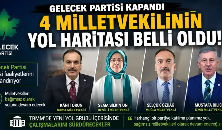 Ankara’da Gündemi Sarsan Gelişme! Davutoğlu’nun Partisi Feshedildi