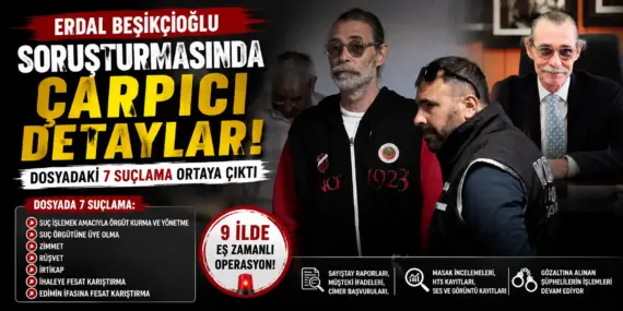 9 İlde Dev Operasyon! Erdal Beşikçioğlu Soruşturmasında Kritik İddialar