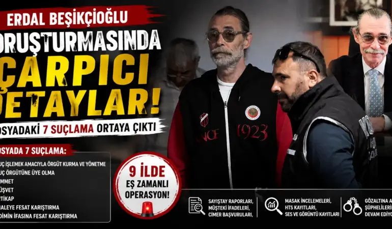9 İlde Dev Operasyon! Erdal Beşikçioğlu Soruşturmasında Kritik İddialar