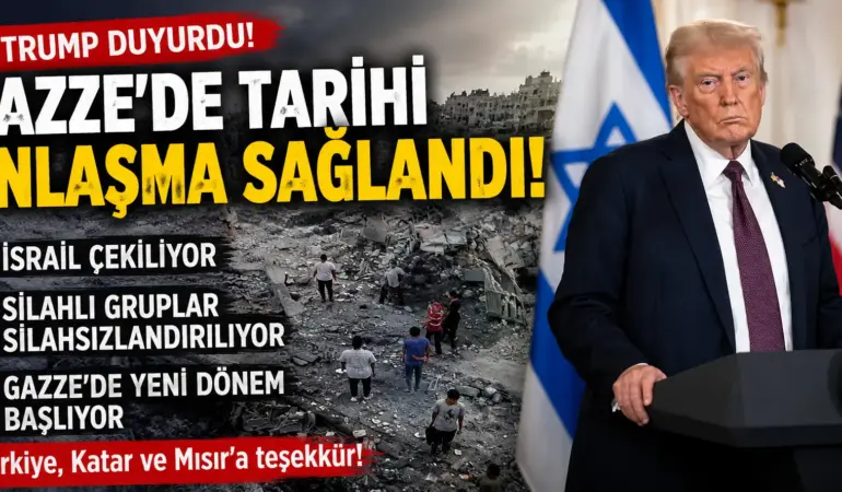 Orta Doğu’da Ezber Bozan Gelişme! Gazze İçin Kritik Mutabakat