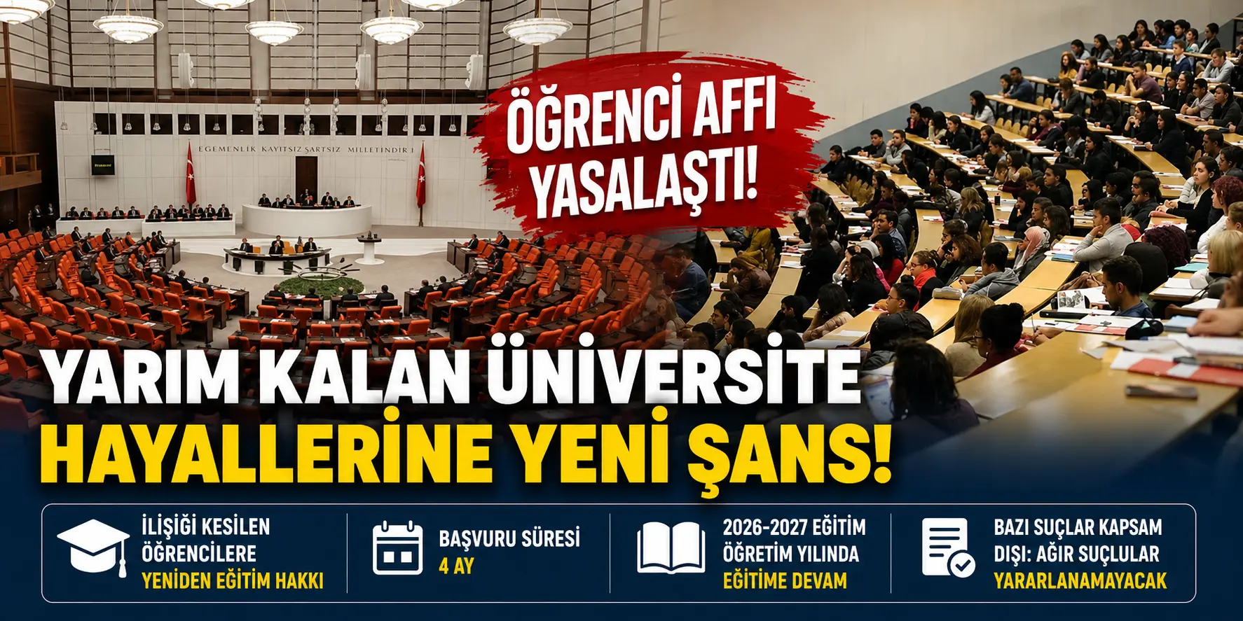 Yıllar Sonra Gelen Fırsat! Üniversiteyle İlişiği Kesilenlere Geri Dönüş Hakkı