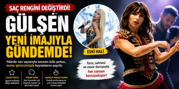 Sarışın Gülşen Tarihe Karıştı! Ünlü Şarkıcının Yeni Hali Gündem Oldu