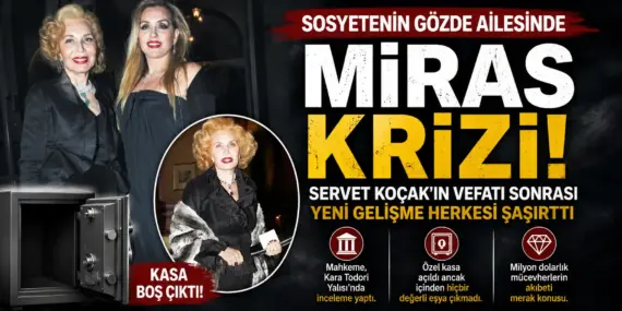 Miras Savaşında Yeni Perde! Açılan Kasadan Tek Bir Değerli Eşya Çıkmadı