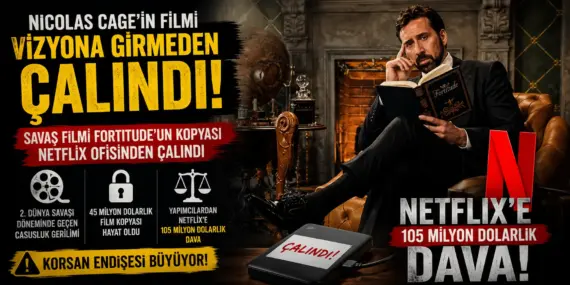 Nicolas Cage’in filmi daha vizyona girmeden çalındı! Netflix’e 105 milyon dolarlık şok dava