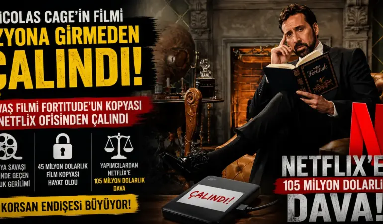Nicolas Cage’in filmi daha vizyona girmeden çalındı! Netflix’e 105 milyon dolarlık şok dava