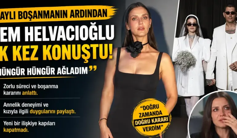 Boşanma sonrası bomba açıklama! İrem Helvacıoğlu yaşadıklarını ilk kez anlattı