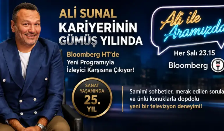 Ali Sunal’dan Yepyeni Bir Başlangıç: “Ali ile Aramızda”