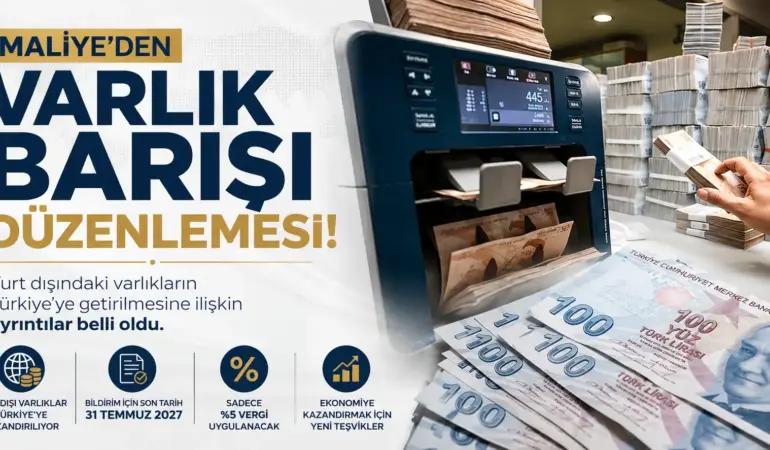 Maliye Düğmeye Bastı! Varlık Barışında Yeni Dönem Resmen Başladı