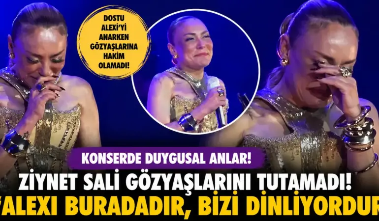 Ziynet Sali Konserde Duygularına Yenik Düştü! O Sözleri Salonu Sessizliğe Bürüdü