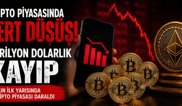 Kripto Para Alarm Veriyor! Yılın İlk Yarısında Devasa Servet Buhar Oldu
