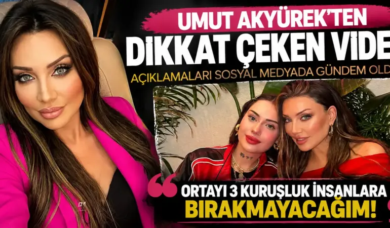Umut Akyürek’ten İsim Vermeden Sert Gözdağı! Video Olay Yarattı
