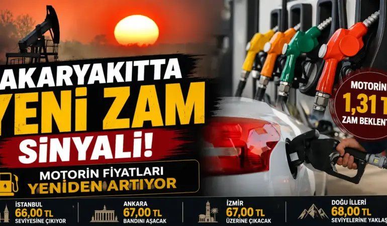 Akaryakıtta Alarm Zilleri! Motorin Fiyatı Rekor Seviyeye Koşuyor