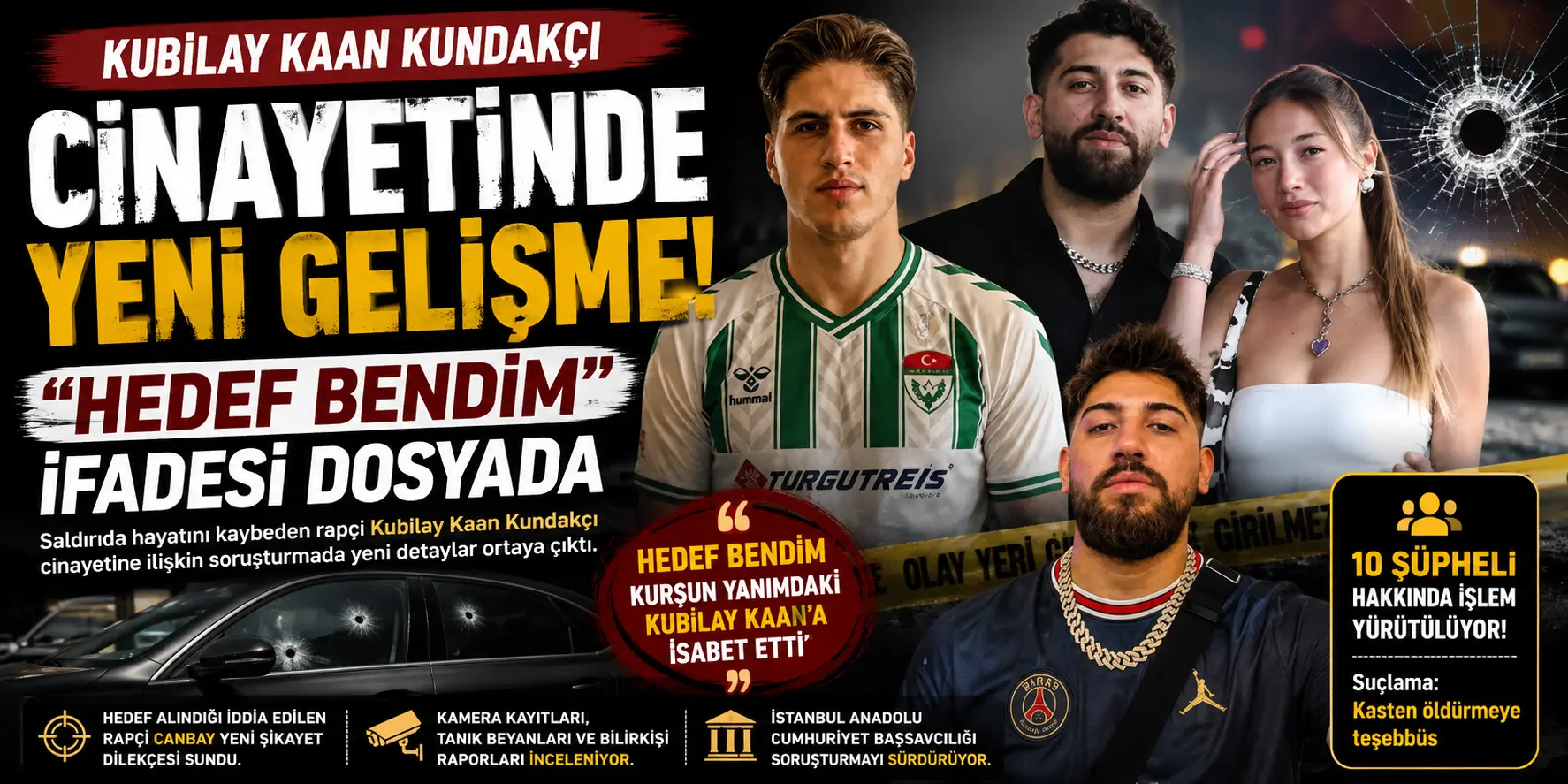Kubilay Kaan Kundakçı Cinayetinde Şok Gelişme! “Hedef Bendim” İfadesi Dosyayı Karıştırdı