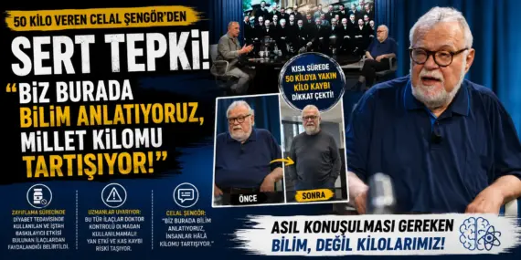 Celal Şengör’den Sert Çıkış! “Bilim Anlatıyoruz, Millet Kilomu Tartışıyor”