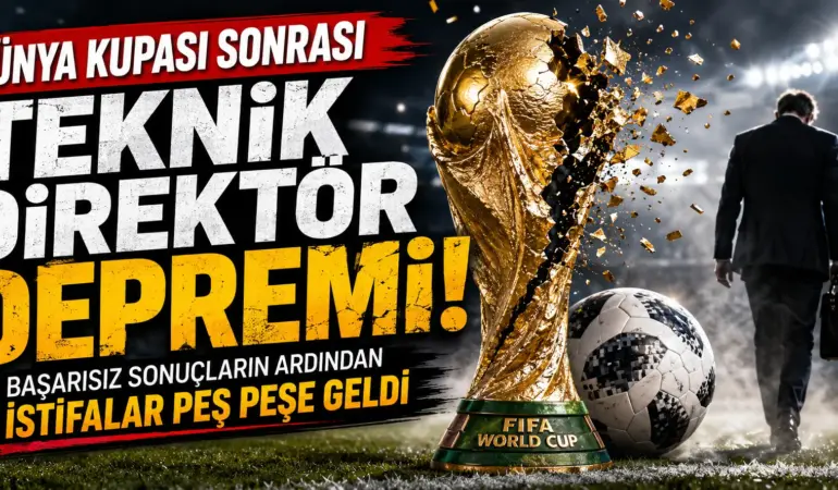 Dünya Kupası Sonrası İstifa Fırtınası! Hocalar Peş Peşe Görevden Ayrılıyor