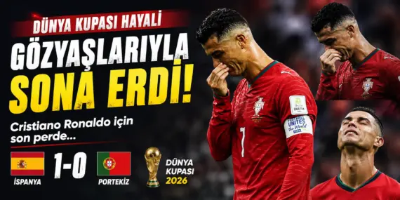 Cristiano Ronaldo Gözyaşlarıyla Veda Etti! Dünya Kupası Hayali Sona Erdi