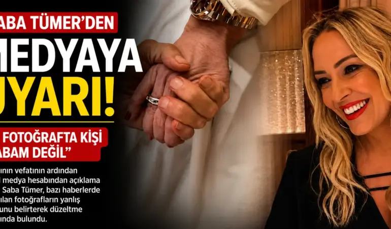 Saba Tümer Acısını Yaşarken Tepki Gösterdi! Yanlış Fotoğrafa Müdahale Etti