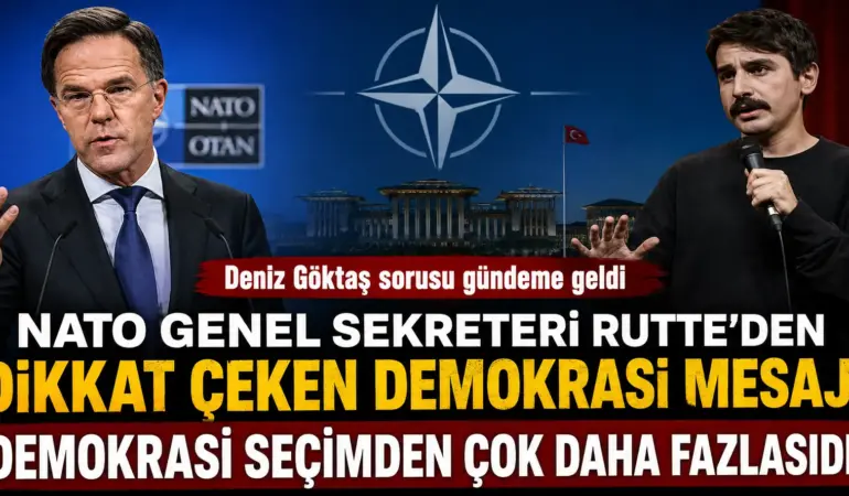 Rutte’den Ankara’da Olay Sözler! Deniz Göktaş Sorusu Sonrası Demokrasi Mesajı