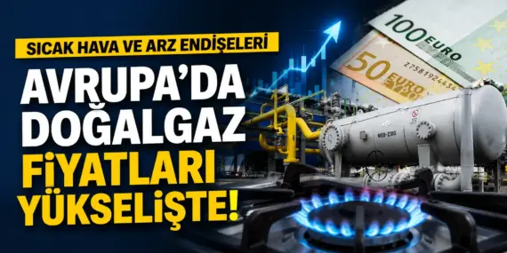 Sıcak Hava Avrupa’yı Vurdu! Doğalgaz Fiyatları Sert Yükseldi