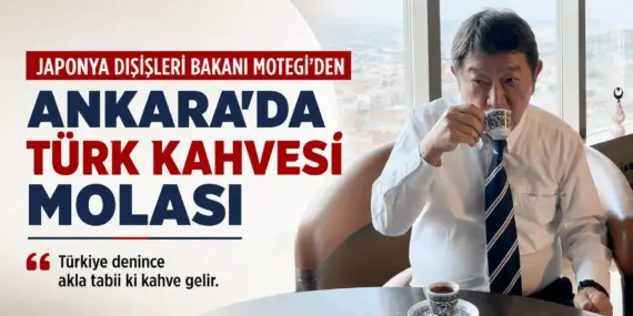 Japon Bakandan Türk Kahvesine Tam Not! Ankara’daki Anları Gündem Oldu