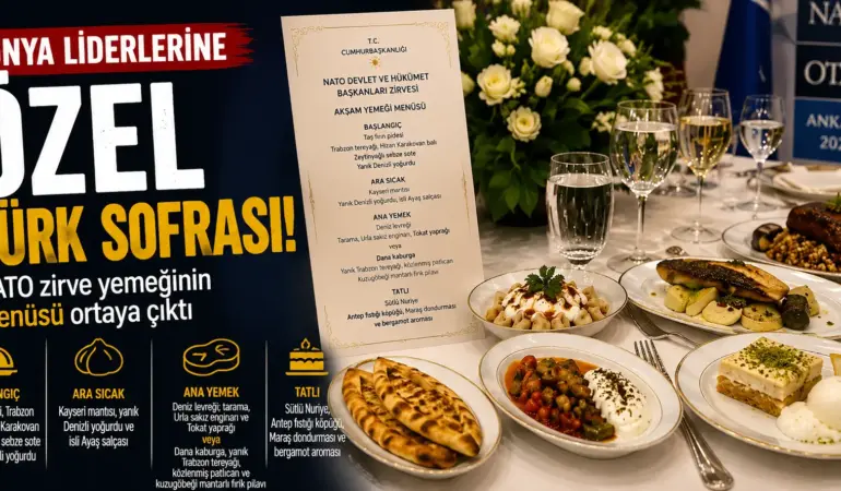 Beştepe’de Tarihi Sofra! Liderlere Anadolu’nun En Özel Lezzetleri Sunuldu