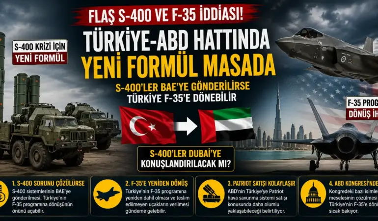 Savunmada Tarihi Dönemeç! S-400 Krizini Bitirecek Formül Masada